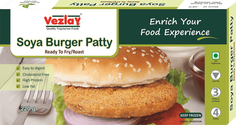 Vezlay Soya Burger Patty BOX