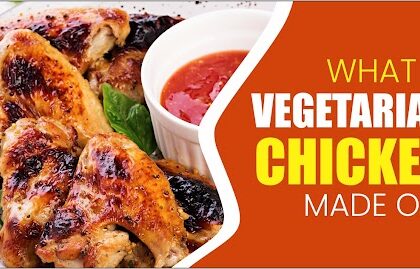 what is vegetarian chicken made of?